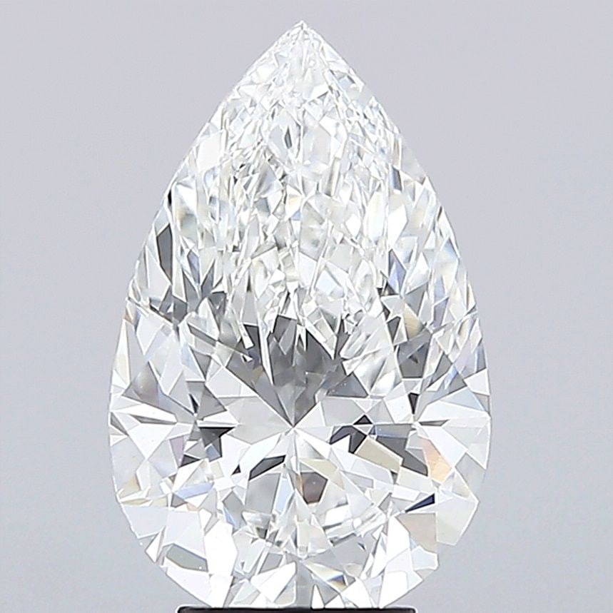 Loose Diamond - PEAR 5.04ct F VVS2: Loose Diamond - PEAR 5.04ct F VVS2 Source: This is a real non-mined Diamond that has been grown in a lab Shape: PEAR Carats: 5.04 Color: F Clarity: VVS2 Certification: IGI Video: