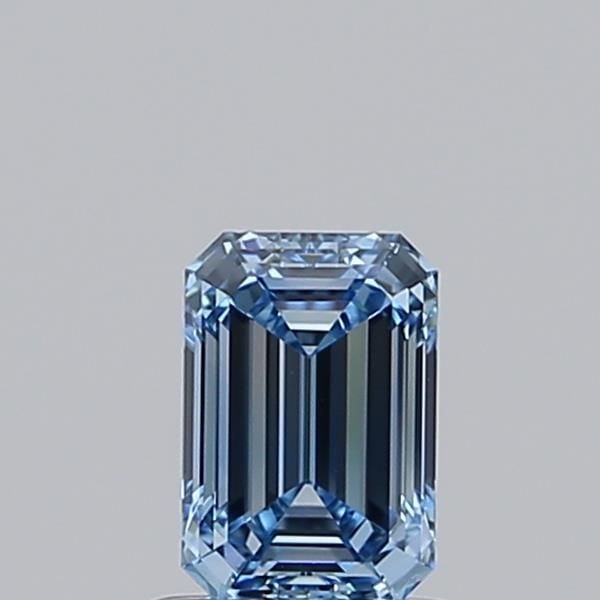 Loose Diamond - EMERALD 0.85ct Fancy Vivid Blue VVS1: Loose Diamond - EMERALD 0.85ct Fancy Vivid Blue VVS1 Source: This is a real non-mined Diamond that has been grown in a lab Shape: EMERALD Carats: 0.85 Color: Fancy Vivid Blue Certification: IGI Video: