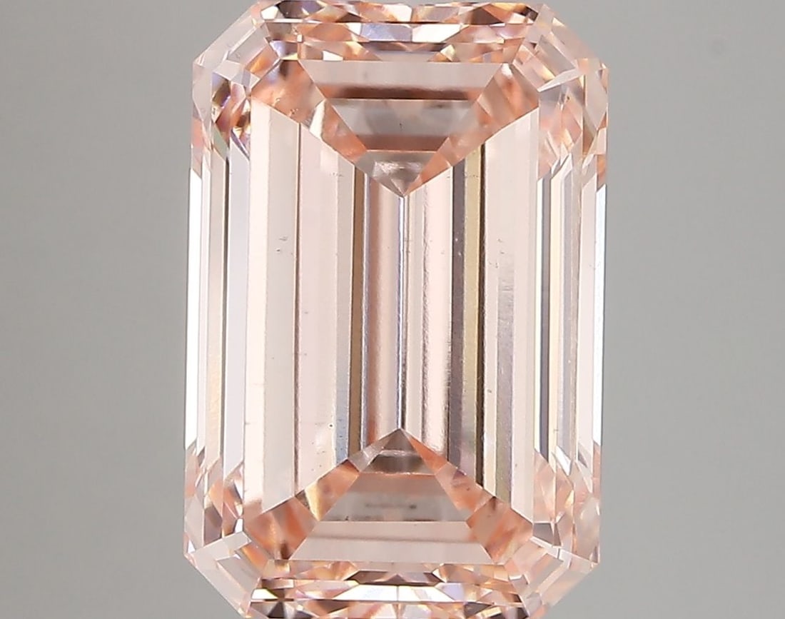Loose Diamond - EMERALD 6.02ct Fancy Intense Pink VS1 (1 of 1)