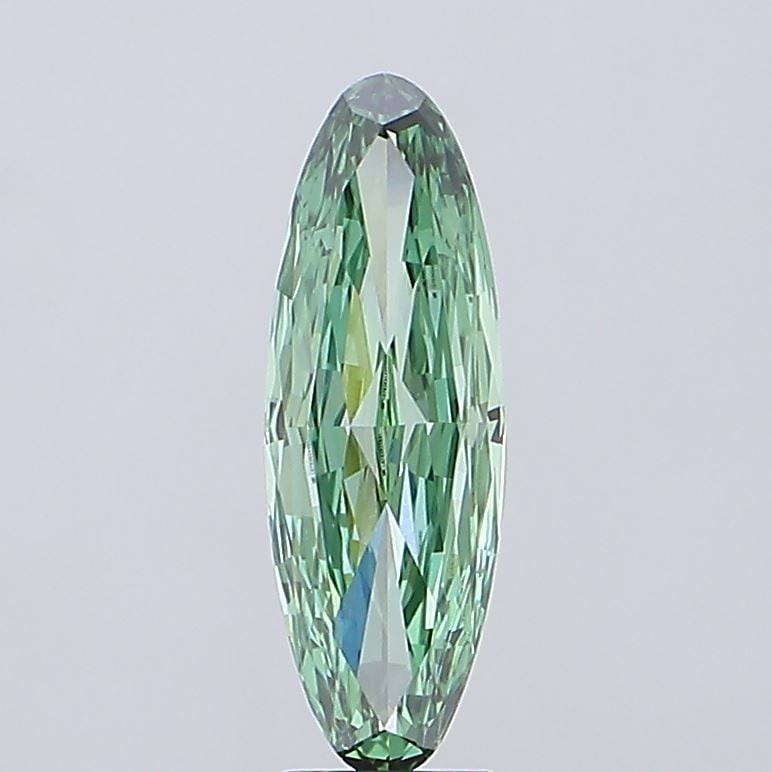 Loose Diamond - OVAL 3.13ct Fancy Vivid Green VVS2: Loose Diamond - OVAL 3.13ct Fancy Vivid Green VVS2 Source: This is a real non-mined Diamond that has been grown in a lab Shape: OVAL Carats: 3.13 Color: Fancy Vivid Green Certification: IGI Video: