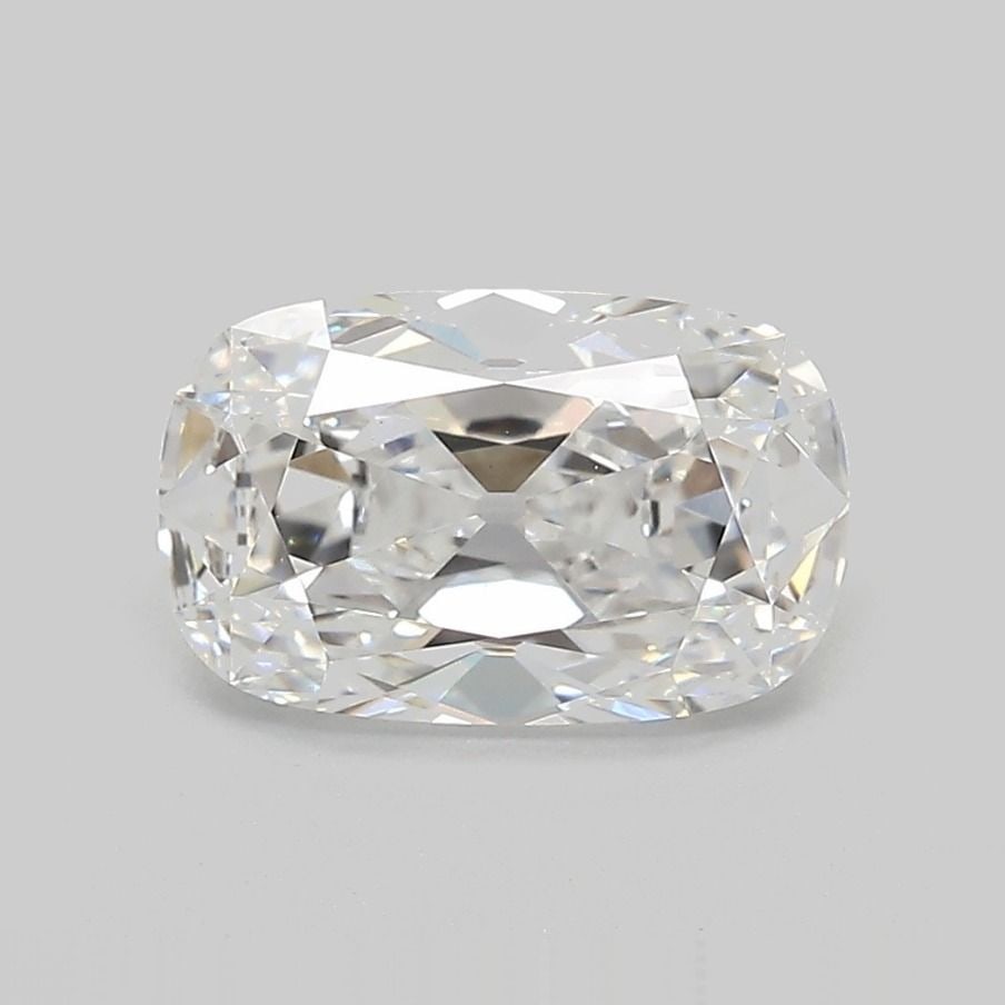 Loose Diamond - CUSHION BRILLIANT 2.08ct D VS1: Loose Diamond - CUSHION BRILLIANT 2.08ct D VS1 Source: This is a real non-mined Diamond that has been grown in a lab Shape: CUSHION BRILLIANT Carats: 2.08 Color: D Clarity: VS1 Certification: IGI Vide