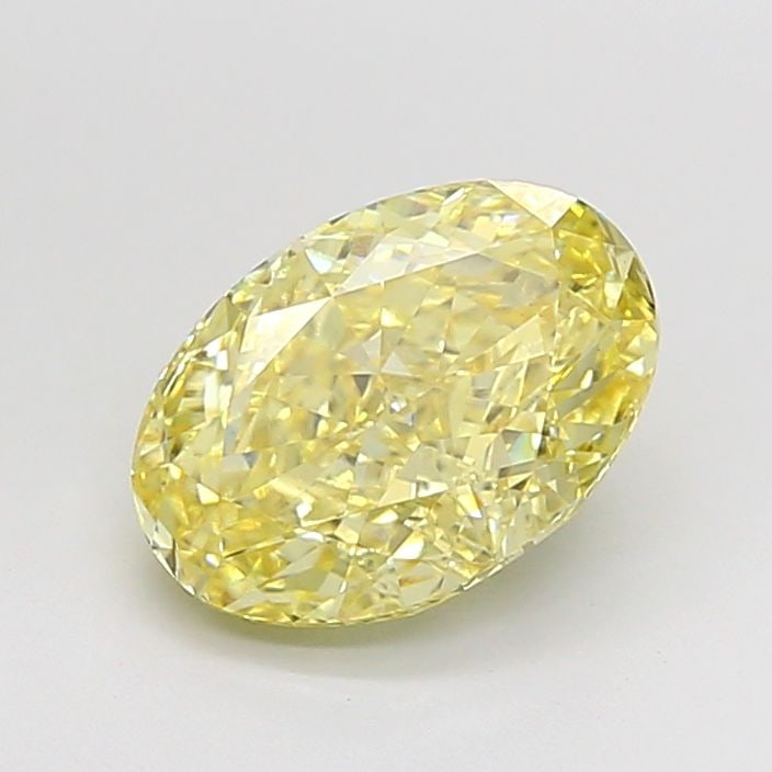 Loose Diamond - OVAL 3.03ct Fancy Intense Yellow VS1: Loose Diamond - OVAL 3.03ct Fancy Intense Yellow VS1 Source: This is a real non-mined Diamond that has been grown in a lab Shape: OVAL Carats: 3.03 Color: Fancy Intense Yellow Certification: IGI Video