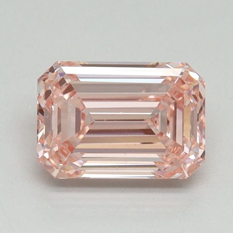 Loose Diamond - EMERALD 1.34ct Fancy Intense Pink VS1: Loose Diamond - EMERALD 1.34ct Fancy Intense Pink VS1 Source: This is a real non-mined Diamond that has been grown in a lab Shape: EMERALD Carats: 1.34 Color: Fancy Intense Pink Certification: IGI