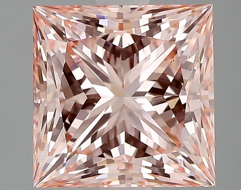 Loose Diamond - PRINCESS 2.01ct Fancy Intense Pink VS1: Loose Diamond - PRINCESS 2.01ct Fancy Intense Pink VS1 Source: This is a real non-mined Diamond that has been grown in a lab Shape: PRINCESS Carats: 2.01 Color: Fancy Intense Pink Certification: IGI