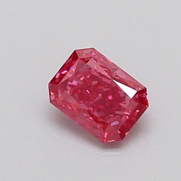 Loose Diamond - RADIANT 0.47ct Fancy Vivid Pink VS2: Loose Diamond - RADIANT 0.47ct Fancy Vivid Pink VS2 Source: This is a real non-mined Diamond that has been grown in a lab Shape: RADIANT Carats: 0.47 Color: Fancy Vivid Pink Certification: IGI Video: