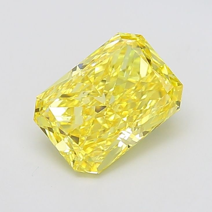 Loose Diamond - RADIANT 3.01ct Fancy Vivid Yellow VS1: Loose Diamond - RADIANT 3.01ct Fancy Vivid Yellow VS1 Source: This is a real non-mined Diamond that has been grown in a lab Shape: RADIANT Carats: 3.01 Color: Fancy Vivid Yellow Certification: IGI
