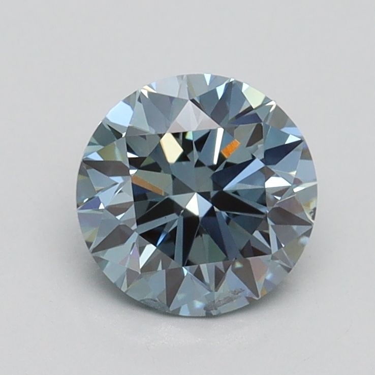 Ideal Loose Diamond - ROUND 1.0ct Fancy Vivid Blue SI2: Ideal Loose Diamond - ROUND 1.0ct Fancy Vivid Blue SI2 Source: This is a real non-mined Diamond that has been grown in a lab Shape: ROUND Carats: 1.0 Color: Fancy Vivid Blue Certification: IGI Video:
