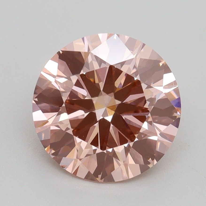 Loose Diamond - ROUND 2.12ct Fancy Intense Pink VS1: Loose Diamond - ROUND 2.12ct Fancy Intense Pink VS1 Source: This is a real non-mined Diamond that has been grown in a lab Shape: ROUND Carats: 2.12 Color: Fancy Intense Pink Certification: IGI Video: