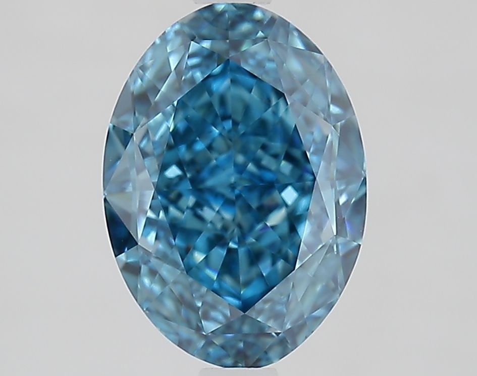 Loose Diamond - OVAL 2.51ct Fancy Vivid Blue VS1: Loose Diamond - OVAL 2.51ct Fancy Vivid Blue VS1 Source: This is a real non-mined Diamond that has been grown in a lab Shape: OVAL Carats: 2.51 Color: Fancy Vivid Blue Certification: IGI Video:
