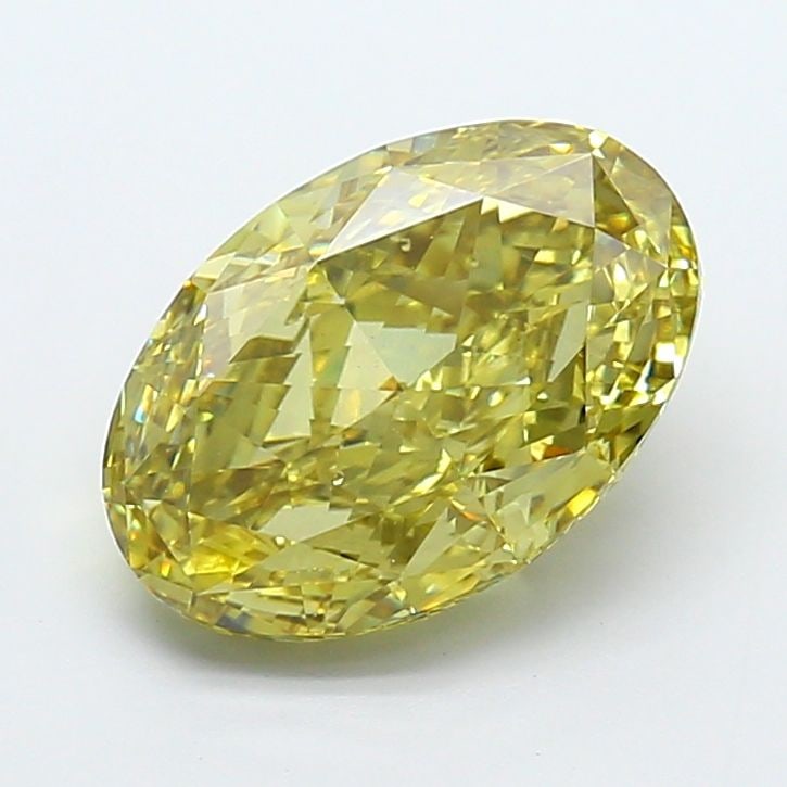 Loose Diamond - OVAL 5.0ct Fancy Intense Grayish Yellow VS1: Loose Diamond - OVAL 5.0ct Fancy Intense Grayish Yellow VS1 Source: This is a real non-mined Diamond that has been grown in a lab Shape: OVAL Carats: 5.0 Color: Fancy Intense Grayish Yellow Certificat