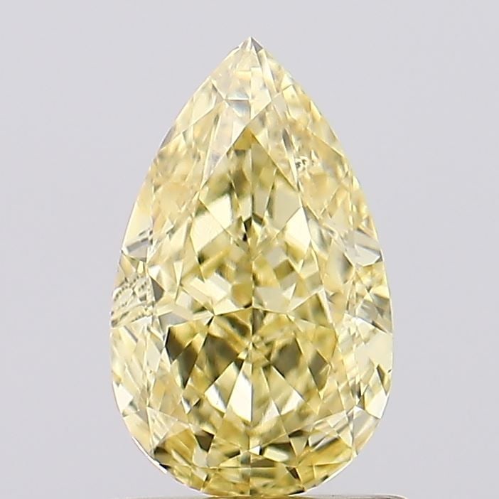 Loose Diamond - PEAR 1.05ct Fancy Intense Yellow VS1: Loose Diamond - PEAR 1.05ct Fancy Intense Yellow VS1 Source: This is a real non-mined Diamond that has been grown in a lab Shape: PEAR Carats: 1.05 Color: Fancy Intense Yellow Certification: IGI Video