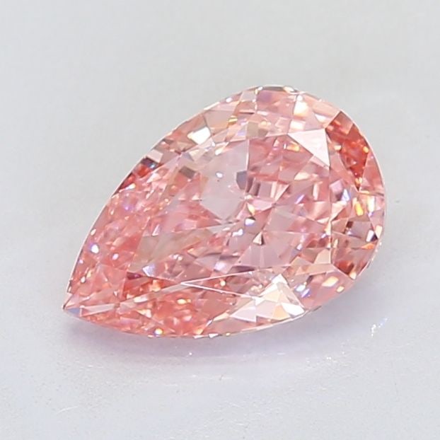 Loose Diamond - PEAR 2.53ct Fancy Vivid Pink VS1: Loose Diamond - PEAR 2.53ct Fancy Vivid Pink VS1 Source: This is a real non-mined Diamond that has been grown in a lab Shape: PEAR Carats: 2.53 Color: Fancy Vivid Pink Certification: IGI Video: