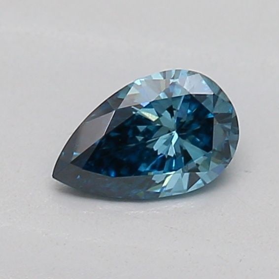 Loose Diamond - PEAR 0.19ct Fancy Vivid Blue VS2: Loose Diamond - PEAR 0.19ct Fancy Vivid Blue VS2 Source: This is a real non-mined Diamond that has been grown in a lab Shape: PEAR Carats: 0.19 Color: Fancy Vivid Blue Certification: IGI Video: