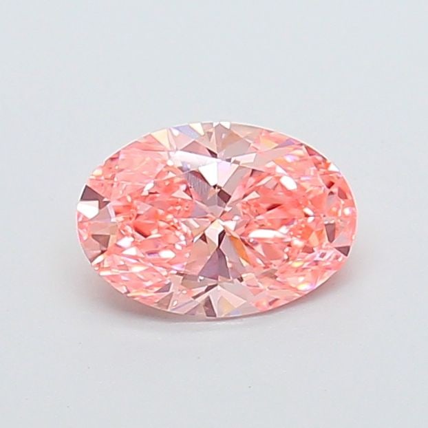Loose Diamond - OVAL 1.1ct Fancy Vivid Pink VS1: Loose Diamond - OVAL 1.1ct Fancy Vivid Pink VS1 Source: This is a real non-mined Diamond that has been grown in a lab Shape: OVAL Carats: 1.1 Color: Fancy Vivid Pink Certification: IGI Video: