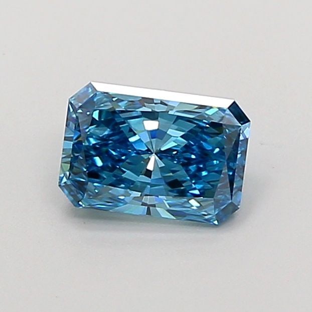 Loose Diamond - RADIANT 0.97ct Fancy Vivid Blue VVS2: Loose Diamond - RADIANT 0.97ct Fancy Vivid Blue VVS2 Source: This is a real non-mined Diamond that has been grown in a lab Shape: RADIANT Carats: 0.97 Color: Fancy Vivid Blue Certification: IGI Video: