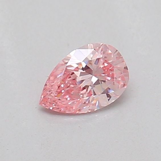 Loose Diamond - PEAR 0.14ct Fancy Vivid Pink VS1: Loose Diamond - PEAR 0.14ct Fancy Vivid Pink VS1 Source: This is a real non-mined Diamond that has been grown in a lab Shape: PEAR Carats: 0.14 Color: Fancy Vivid Pink Certification: IGI Additional im