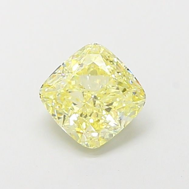 Loose Diamond - CUSHION MODIFIED 1.5ct Fancy Yellow VVS2: Loose Diamond - CUSHION MODIFIED 1.5ct Fancy Yellow VVS2 Source: This is a real non-mined Diamond that has been grown in a lab Shape: CUSHION MODIFIED Carats: 1.5 Color: Fancy Yellow Certification: IG