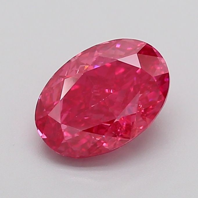 Loose Diamond - OVAL 2.0ct Fancy Vivid Pink VS1: Loose Diamond - OVAL 2.0ct Fancy Vivid Pink VS1 Source: This is a real non-mined Diamond that has been grown in a lab Shape: OVAL Carats: 2.0 Color: Fancy Vivid Pink Certification: IGI Video: