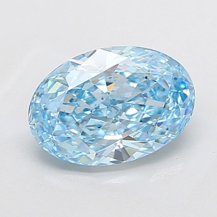 Loose Diamond - OVAL 3.55ct Fancy Vivid Blue VS2: Loose Diamond - OVAL 3.55ct Fancy Vivid Blue VS2 Source: This is a real non-mined Diamond that has been grown in a lab Shape: OVAL Carats: 3.55 Color: Fancy Vivid Blue Certification: IGI Video:
