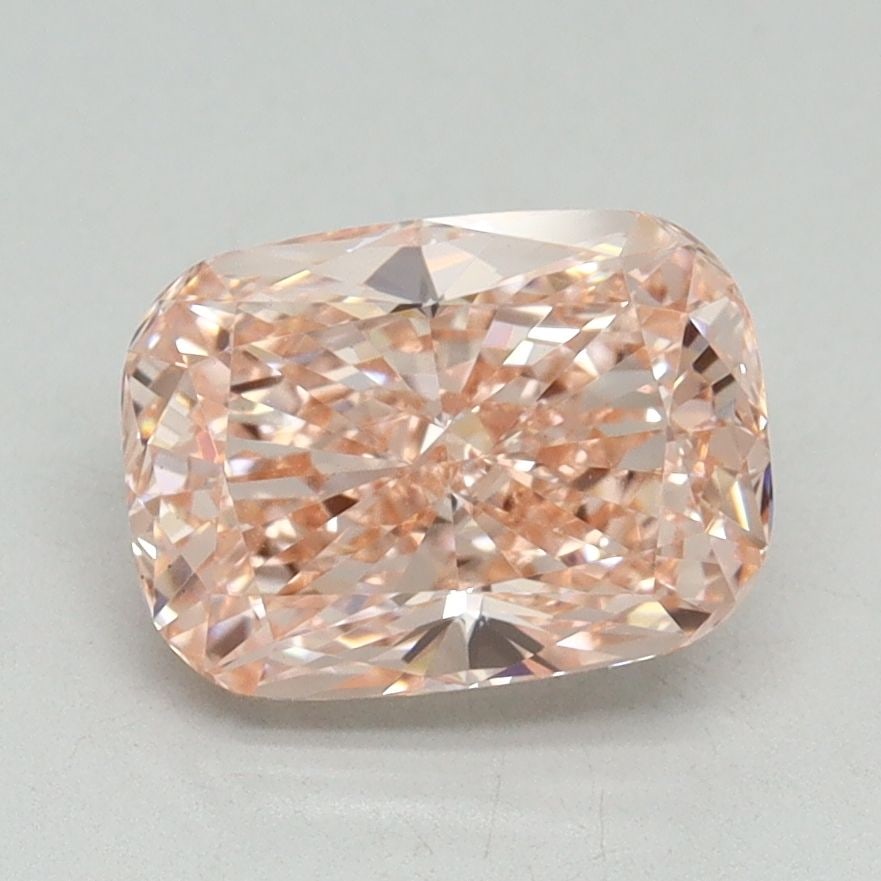Loose Diamond - CUSHION BRILLIANT 2.04ct Fancy Vivid Pink VS1: Loose Diamond - CUSHION BRILLIANT 2.04ct Fancy Vivid Pink VS1 Source: This is a real non-mined Diamond that has been grown in a lab Shape: CUSHION BRILLIANT Carats: 2.04 Color: Fancy Vivid Pink Certif