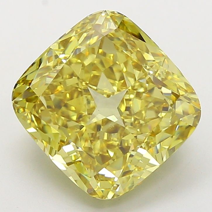 Loose Diamond - CUSHION MODIFIED 7.05ct Fancy Intense Yellow VS1: Loose Diamond - CUSHION MODIFIED 7.05ct Fancy Intense Yellow VS1 Source: This is a real non-mined Diamond that has been grown in a lab Shape: CUSHION MODIFIED Carats: 7.05 Color: Fancy Intense Yellow 