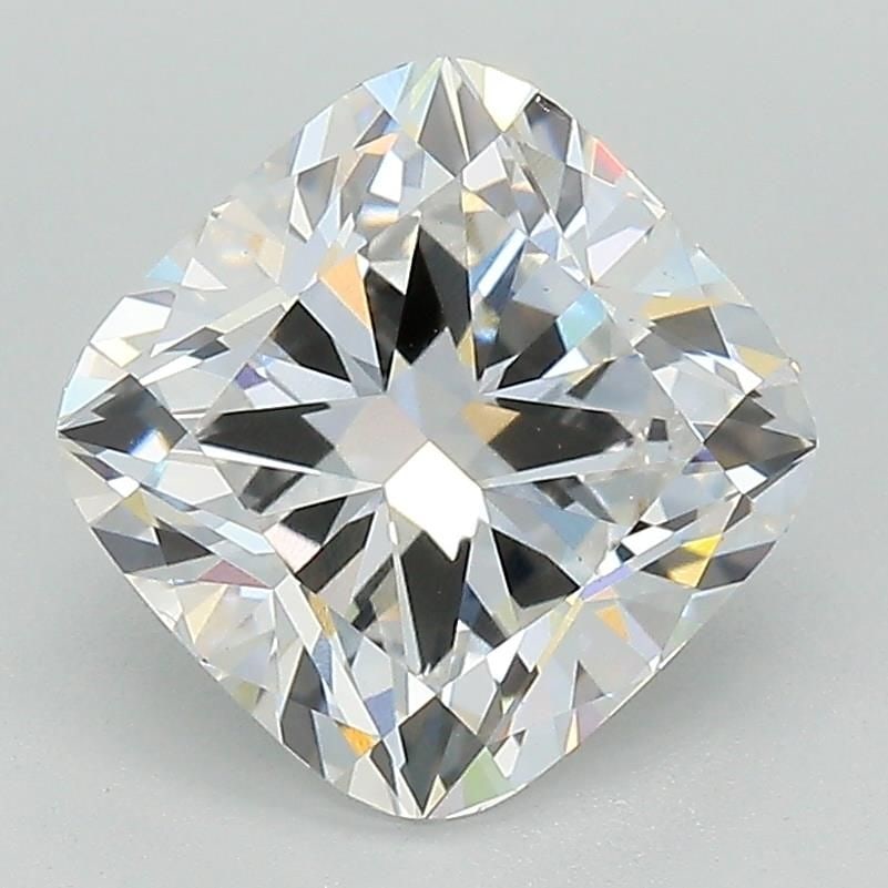 Loose Diamond - CUSHION BRILLIANT 2.74ct E VS2: Loose Diamond - CUSHION BRILLIANT 2.74ct E VS2 Source: This is a real non-mined Diamond that has been grown in a lab Shape: CUSHION BRILLIANT Carats: 2.74 Color: E Clarity: VS2 Certification: GIA Vide