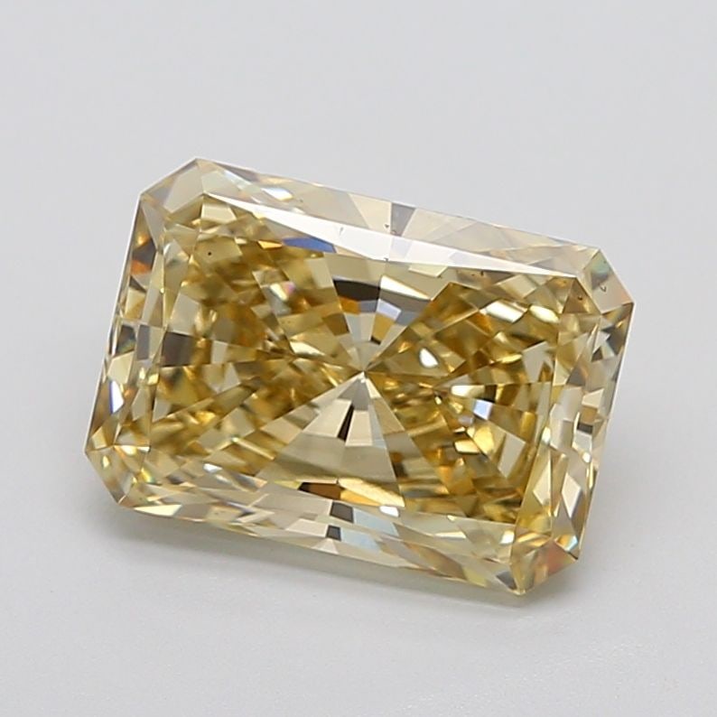 Loose Diamond - RADIANT 5.21ct Fancy Yellow VS1: Loose Diamond - RADIANT 5.21ct Fancy Yellow VS1 Source: This is a real non-mined Diamond that has been grown in a lab Shape: RADIANT Carats: 5.21 Color: Fancy Yellow Certification: IGI Video: