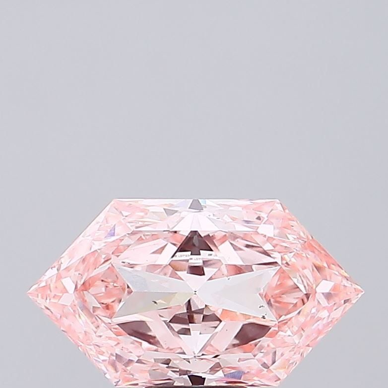 Loose Diamond - HEXAGONAL 10.03ct Fancy Vivid Pink VS2: Loose Diamond - HEXAGONAL 10.03ct Fancy Vivid Pink VS2 Source: This is a real non-mined Diamond that has been grown in a lab Shape: HEXAGONAL Carats: 10.03 Color: Fancy Vivid Pink Certification: IGI V