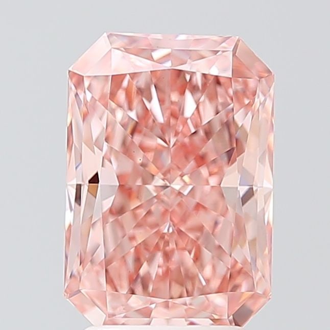 Loose Diamond - RADIANT 3.01ct Fancy Intense Pink VS1: Loose Diamond - RADIANT 3.01ct Fancy Intense Pink VS1 Source: This is a real non-mined Diamond that has been grown in a lab Shape: RADIANT Carats: 3.01 Color: Fancy Intense Pink Certification: IGI Add