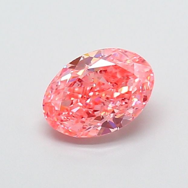 Loose Diamond - OVAL 1.22ct Fancy Vivid Pink VS2: Loose Diamond - OVAL 1.22ct Fancy Vivid Pink VS2 Source: This is a real non-mined Diamond that has been grown in a lab Shape: OVAL Carats: 1.22 Color: Fancy Vivid Pink Certification: IGI Video:
