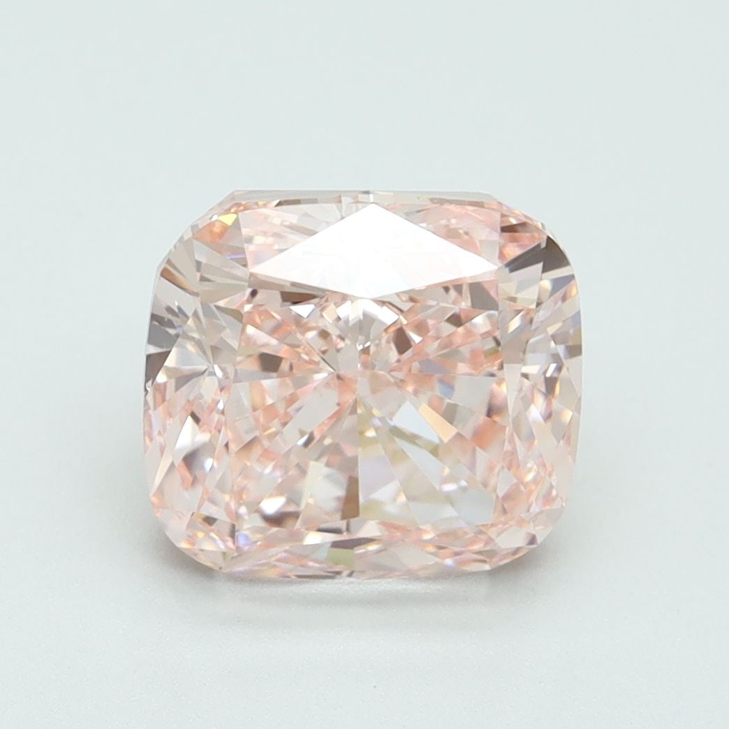 Loose Diamond - CUSHION BRILLIANT 3.5ct Fancy Intense Pink VS1: Loose Diamond - CUSHION BRILLIANT 3.5ct Fancy Intense Pink VS1 Source: This is a real non-mined Diamond that has been grown in a lab Shape: CUSHION BRILLIANT Carats: 3.5 Color: Fancy Intense Pink Cert
