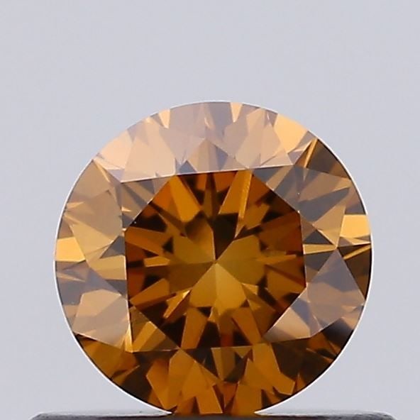 Loose Diamond - ROUND 0.53ct Fancy Brown VVS2: Loose Diamond - ROUND 0.53ct Fancy Brown VVS2 Source: This is a real non-mined Diamond that has been grown in a lab Shape: ROUND Carats: 0.53 Color: Fancy Brown Certification: IGI Video:
