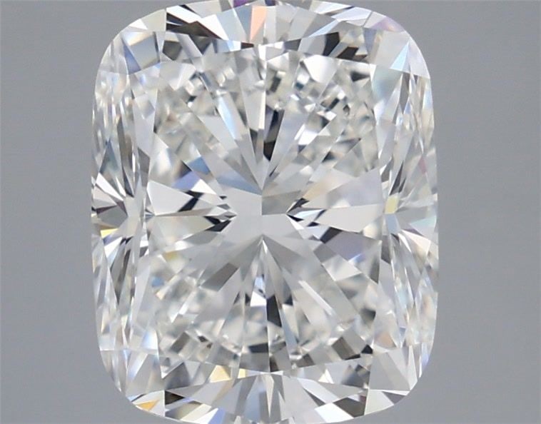 Loose Diamond - CUSHION MODIFIED 4.45ct F VVS2: Loose Diamond - CUSHION MODIFIED 4.45ct F VVS2 Source: This is a real non-mined Diamond that has been grown in a lab Shape: CUSHION MODIFIED Carats: 4.45 Color: F Clarity: VVS2 Certification: IGI Vide