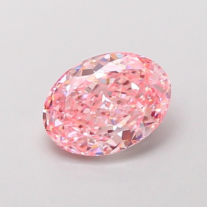 Loose Diamond - OVAL 1.89ct Fancy Vivid Pink VS1: Loose Diamond - OVAL 1.89ct Fancy Vivid Pink VS1 Source: This is a real non-mined Diamond that has been grown in a lab Shape: OVAL Carats: 1.89 Color: Fancy Vivid Pink Certification: IGI Video: