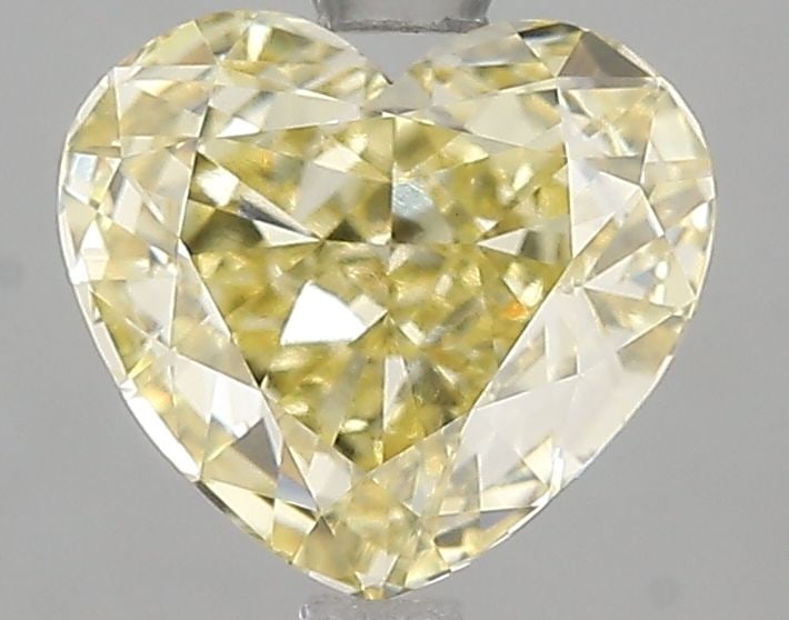 Loose Diamond - HEART 2.06ct Fancy Yellow VS1: Loose Diamond - HEART 2.06ct Fancy Yellow VS1 Source: This is a real non-mined Diamond that has been grown in a lab Shape: HEART Carats: 2.06 Color: Fancy Yellow Certification: IGI Video:
