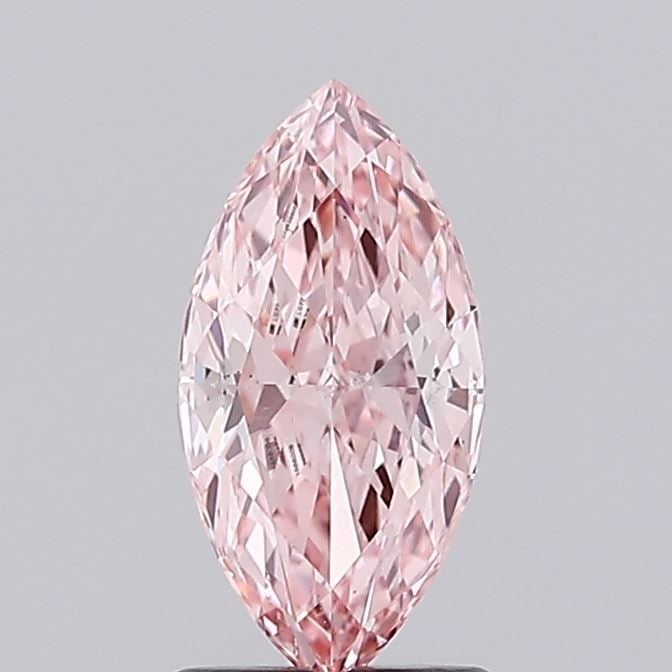 Loose Diamond - MARQUISE 1.56ct Fancy Vivid Pink VS1: Loose Diamond - MARQUISE 1.56ct Fancy Vivid Pink VS1 Source: This is a real non-mined Diamond that has been grown in a lab Shape: MARQUISE Carats: 1.56 Color: Fancy Vivid Pink Certification: IGI Video