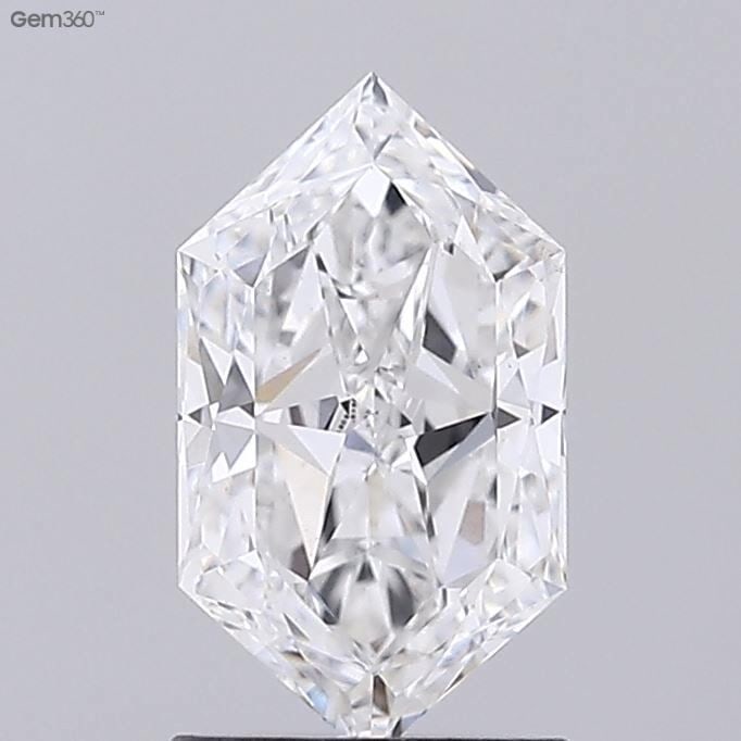 Loose Diamond - HEXAGONAL 1.54ct E VS1: Loose Diamond - HEXAGONAL 1.54ct E VS1 Source: This is a real non-mined Diamond that has been grown in a lab Shape: HEXAGONAL Carats: 1.54 Color: E Clarity: VS1 Certification: IGI Video: