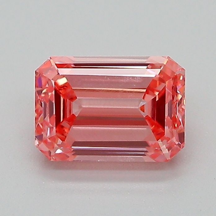 Loose Diamond - EMERALD 1.25ct Fancy Vivid Pink VS1: Loose Diamond - EMERALD 1.25ct Fancy Vivid Pink VS1 Source: This is a real non-mined Diamond that has been grown in a lab Shape: EMERALD Carats: 1.25 Color: Fancy Vivid Pink Certification: IGI Video: