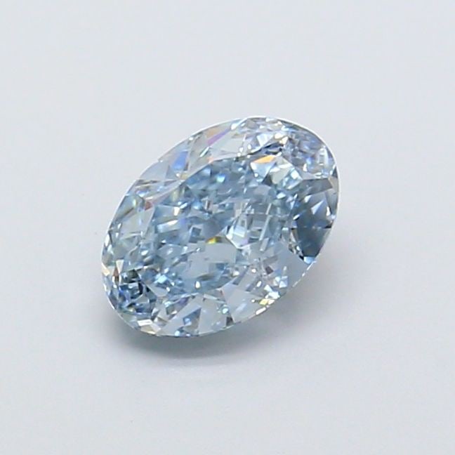 Loose Diamond - OVAL 1.03ct Fancy Intense Blue VVS2: Loose Diamond - OVAL 1.03ct Fancy Intense Blue VVS2 Source: This is a real non-mined Diamond that has been grown in a lab Shape: OVAL Carats: 1.03 Color: Fancy Intense Blue Certification: IGI Video: