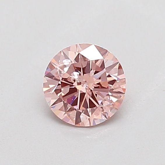 Loose Diamond - ROUND 0.4ct Fancy Vivid Pink I1: Loose Diamond - ROUND 0.4ct Fancy Vivid Pink I1 Source: This is a real non-mined Diamond that has been grown in a lab Shape: ROUND Carats: 0.4 Color: Fancy Vivid Pink Certification: NONE Additional im