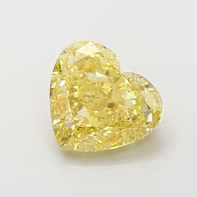 Loose Diamond - HEART 1.84ct Fancy Intense Yellow VVS2: Loose Diamond - HEART 1.84ct Fancy Intense Yellow VVS2 Source: This is a real non-mined Diamond that has been grown in a lab Shape: HEART Carats: 1.84 Color: Fancy Intense Yellow Certification: IGI Vi