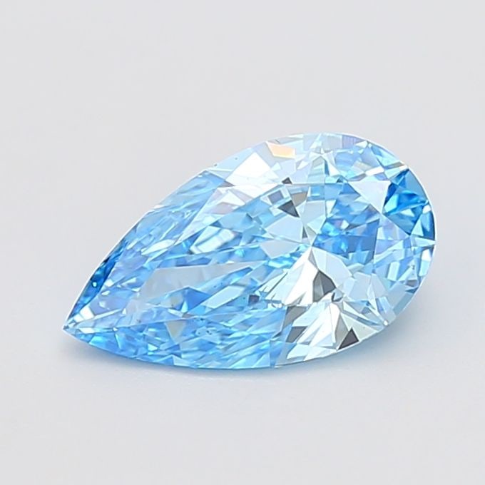 Loose Diamond - PEAR 1.7ct Fancy Vivid Blue VS1: Loose Diamond - PEAR 1.7ct Fancy Vivid Blue VS1 Source: This is a real non-mined Diamond that has been grown in a lab Shape: PEAR Carats: 1.7 Color: Fancy Vivid Blue Certification: IGI Video: