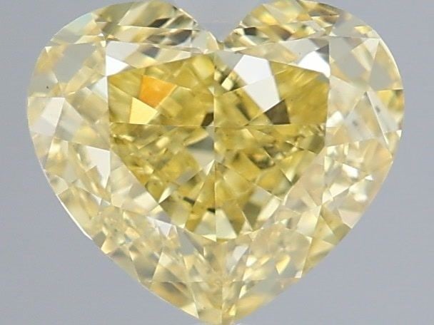 Loose Diamond - HEART 1.76ct Fancy Intense Yellow VS1: Loose Diamond - HEART 1.76ct Fancy Intense Yellow VS1 Source: This is a real non-mined Diamond that has been grown in a lab Shape: HEART Carats: 1.76 Color: Fancy Intense Yellow Certification: IGI Vid