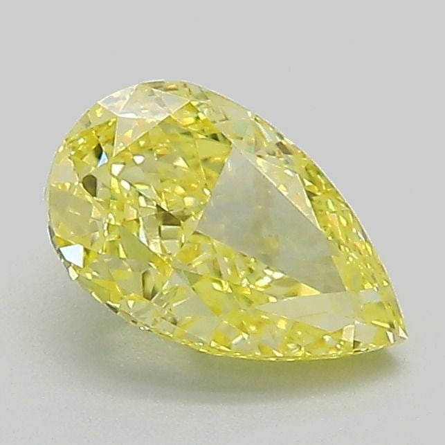 Loose Diamond - PEAR 1.06ct Fancy Vivid Yellow VVS2: Loose Diamond - PEAR 1.06ct Fancy Vivid Yellow VVS2 Source: This is a real non-mined Diamond that has been grown in a lab Shape: PEAR Carats: 1.06 Color: Fancy Vivid Yellow Certification: IGI Video: