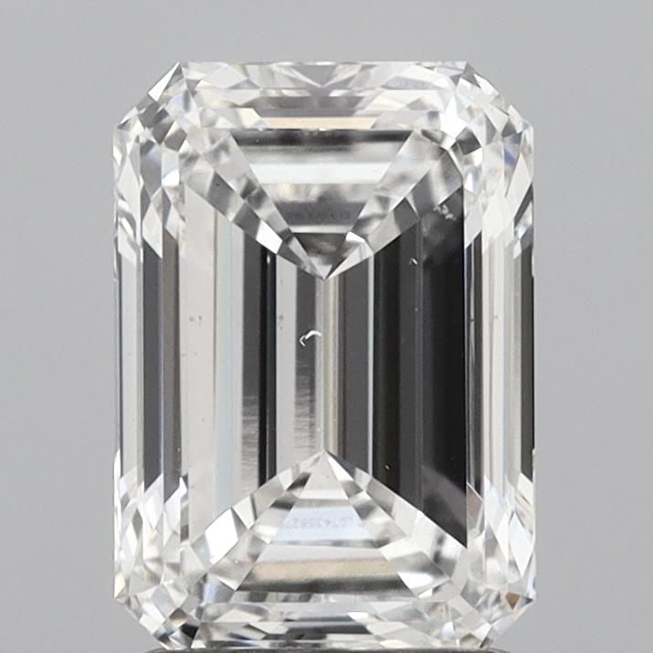 Loose Diamond - EMERALD 2.0ct E VS2: Loose Diamond - EMERALD 2.0ct E VS2 Source: This is a real non-mined Diamond that has been grown in a lab Shape: EMERALD Carats: 2.0 Color: E Clarity: VS2 Certification: IGI Video: