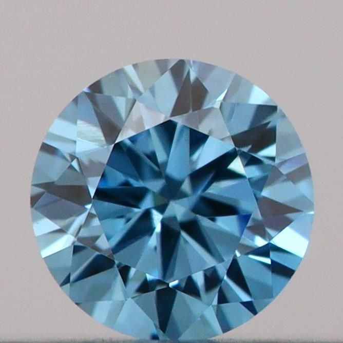 Loose Diamond - ROUND 0.16ct Fancy Vivid Blue VVS2: Loose Diamond - ROUND 0.16ct Fancy Vivid Blue VVS2 Source: This is a real non-mined Diamond that has been grown in a lab Shape: ROUND Carats: 0.16 Color: Fancy Vivid Blue Certification: IGI Video: