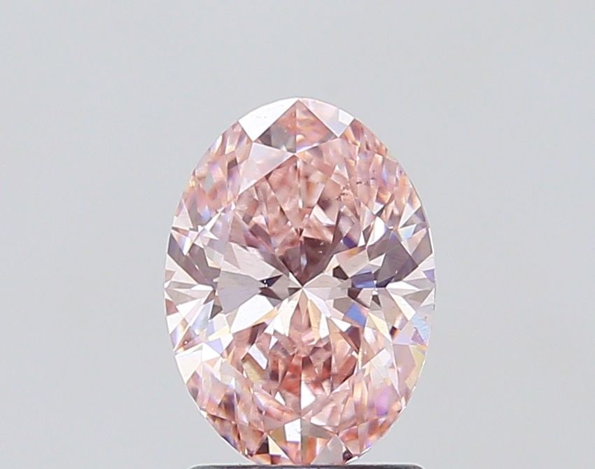Loose Diamond - OVAL 1.51ct Fancy Intense Pink SI1: Loose Diamond - OVAL 1.51ct Fancy Intense Pink SI1 Source: This is a real non-mined Diamond that has been grown in a lab Shape: OVAL Carats: 1.51 Color: Fancy Intense Pink Certification: IGI Video: