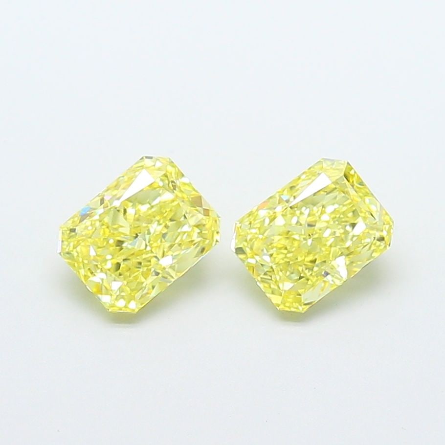 Loose Diamond - RADIANT 1.04ct Fancy Intense Yellow VVS2: Loose Diamond - RADIANT 1.04ct Fancy Intense Yellow VVS2 Source: This is a real non-mined Diamond that has been grown in a lab Shape: RADIANT Carats: 1.04 Color: Fancy Intense Yellow Certification: IG