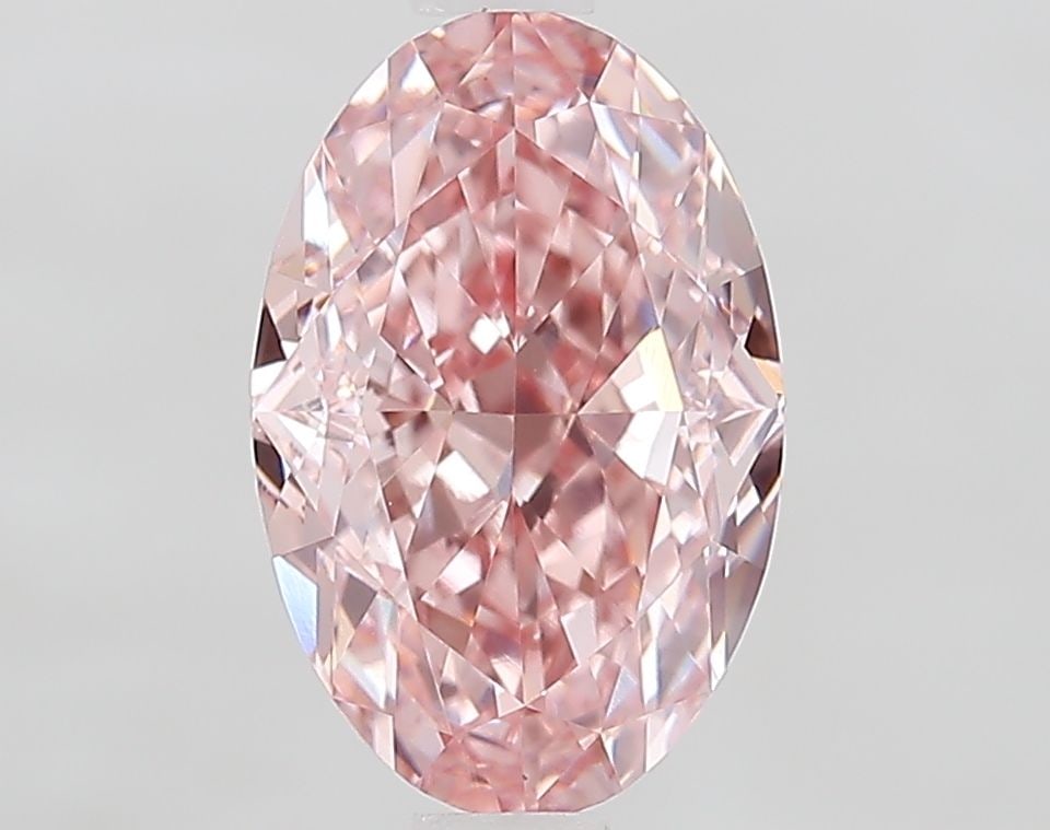 Loose Diamond - OVAL 1.7ct Fancy Vivid Pink VS1: Loose Diamond - OVAL 1.7ct Fancy Vivid Pink VS1 Source: This is a real non-mined Diamond that has been grown in a lab Shape: OVAL Carats: 1.7 Color: Fancy Vivid Pink Certification: IGI Video: