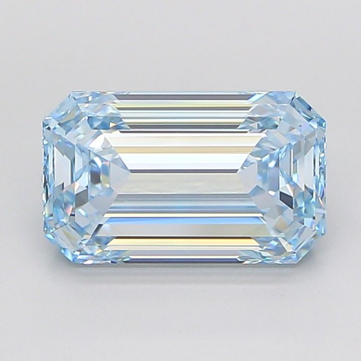 Loose Diamond - EMERALD 4.02ct Fancy Blue VVS1: Loose Diamond - EMERALD 4.02ct Fancy Blue VVS1 Source: This is a real non-mined Diamond that has been grown in a lab Shape: EMERALD Carats: 4.02 Color: Fancy Blue Certification: IGI Video:
